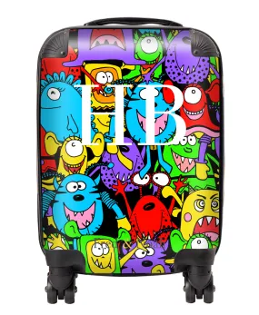 Personalised Mega Monsters Suitcase