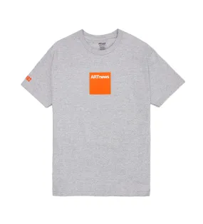 Pleasures Art News T-Shirt - Heather Grey