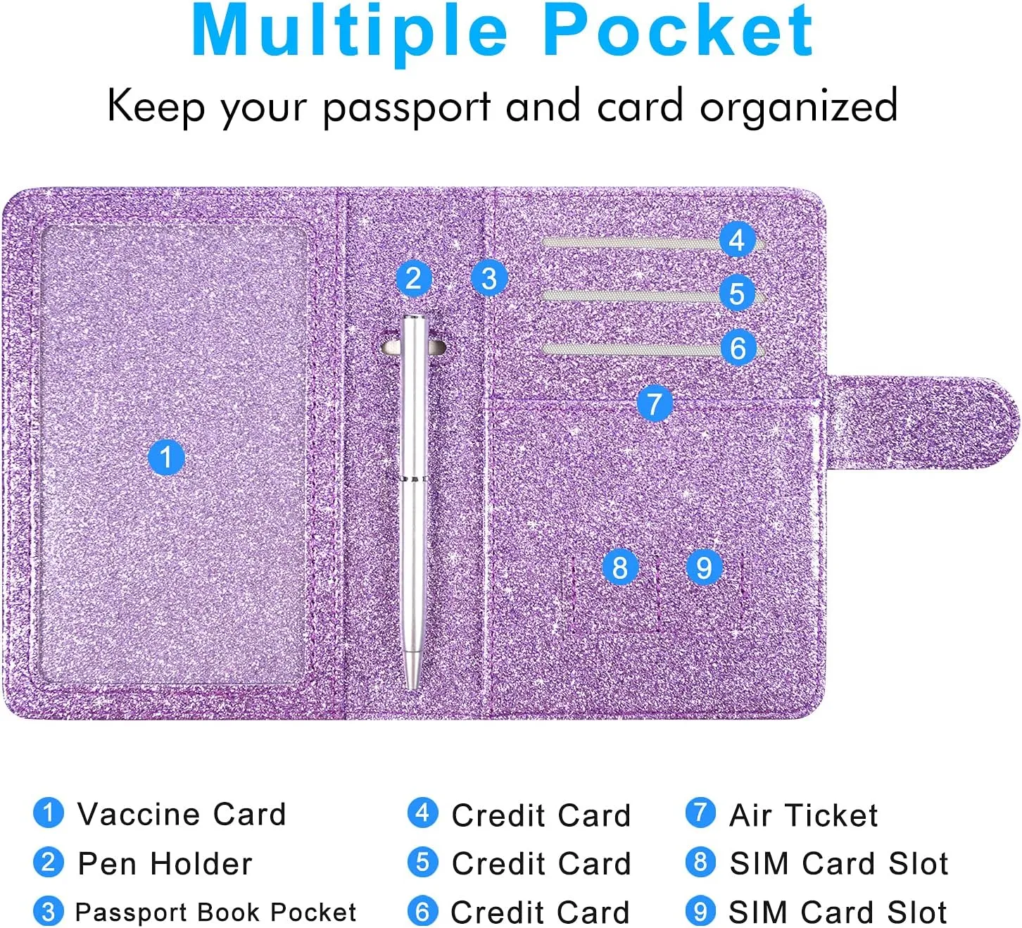 Porta Documentos Milly Pink