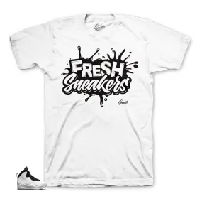 Retro 10 I'm Back Shirt - Fresh Sneakers - White