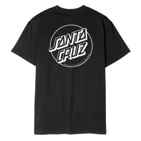 Santa Cruz - Opus Dot Stripe T-shirt - Black