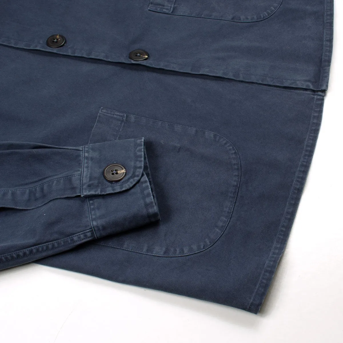 Schnayderman's - Overdyed Overshirt One - Dark Blue