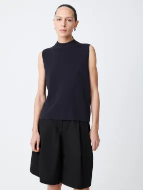 Sumire Top in Darkest Navy