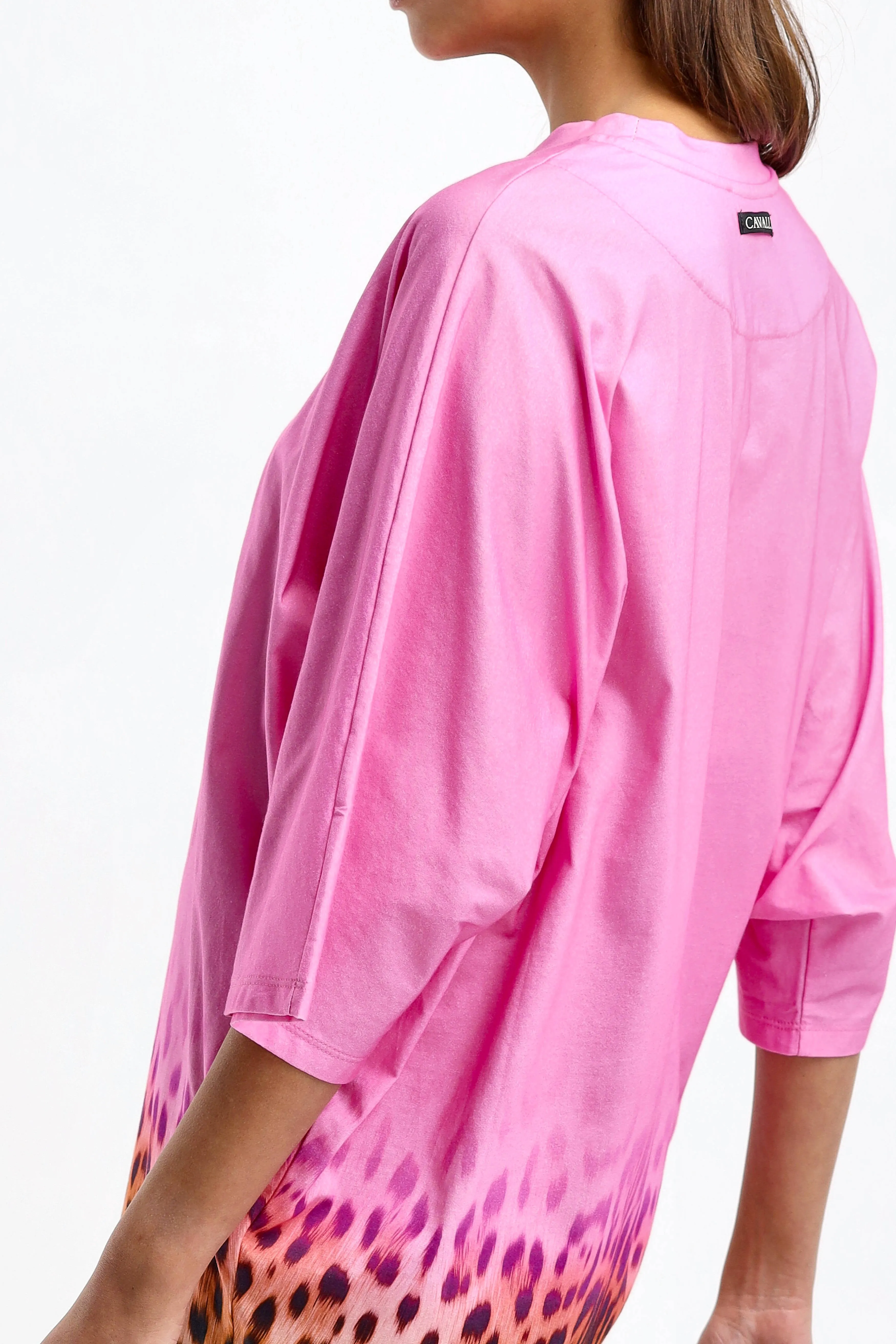 T-Shirt-Kleid Jaguar in Pink