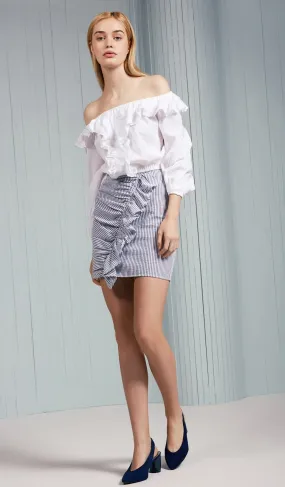 The Fifth Label Anagram Stripe Skirt