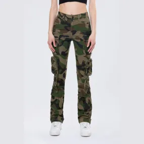 Utility Cargo Pants - Wood Camo